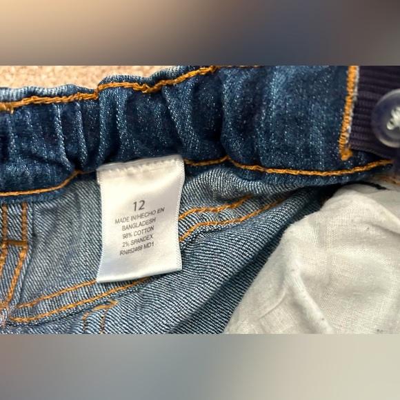 Old Navy Girls Skinny Jeans Size 12 with adjustable waist great condition - Picture 5 of 6